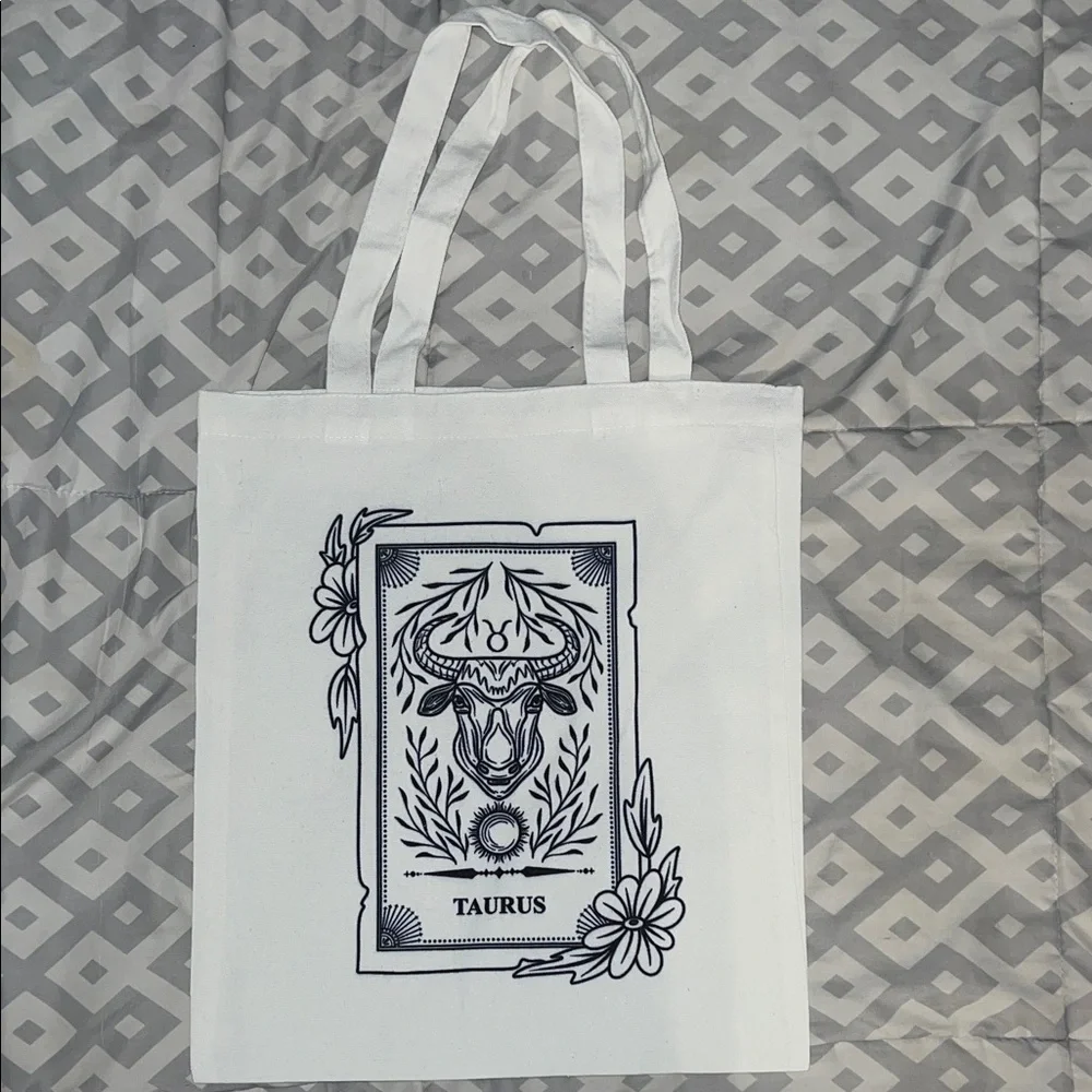 Zodiac Canvas Tote Bag